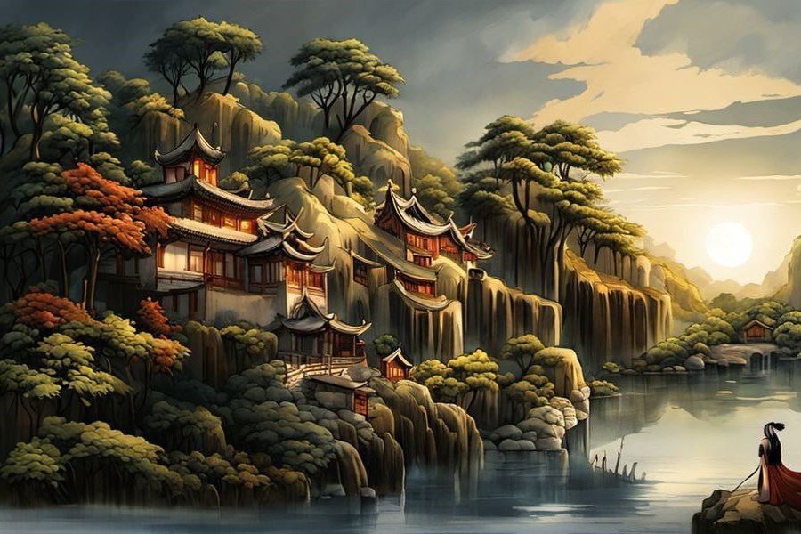 被坏人追着跑