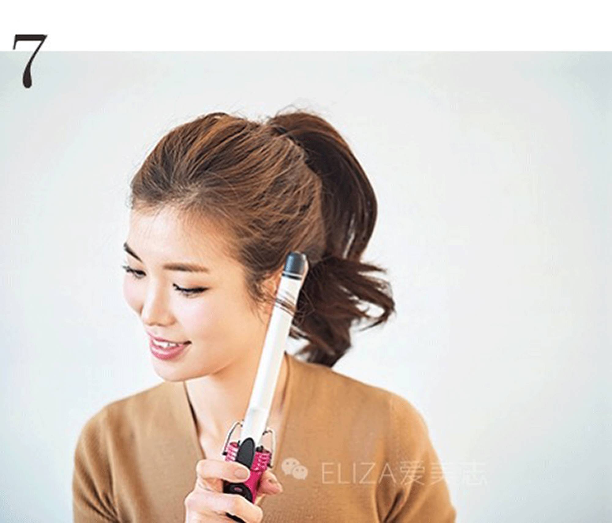 卷发棒卷大卷视频教程_卷发棒大卷正确手法视频_卷发棒教程大卷
