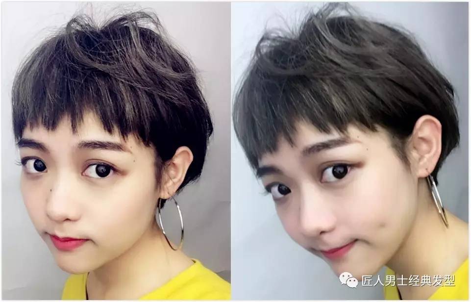 女生甜美短发发型_甜美短发女生发型图_甜美短发女生发型图片
