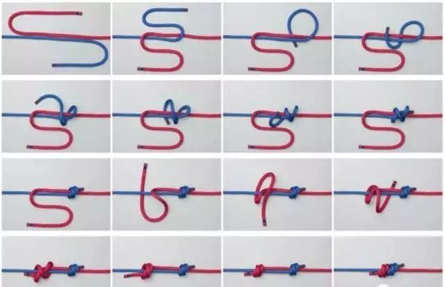 绳子打结方法越拉越紧_绳子打结方法大全视频_绳子打结方法