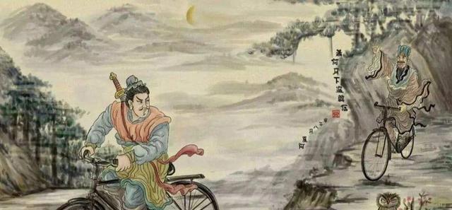 月下追韩信的诗_骑自行车的萧何月下追韩信_萧何月下追韩信自行车
