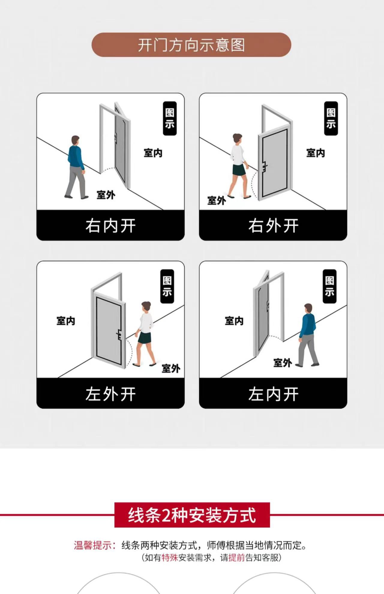 杭州木门免漆门卧室门实木门烤漆门隔音门卫生间门玻璃门厨房门(图13)