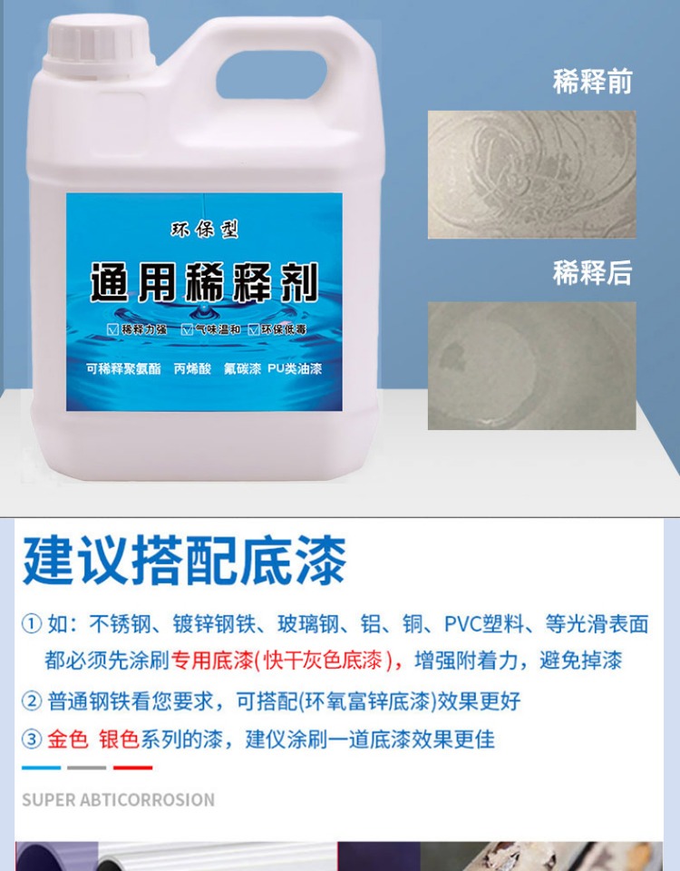 醇酸调和漆金属铁栏杆门窗彩钢瓦翻新专用防锈漆防腐灰色铁红油漆(图11)