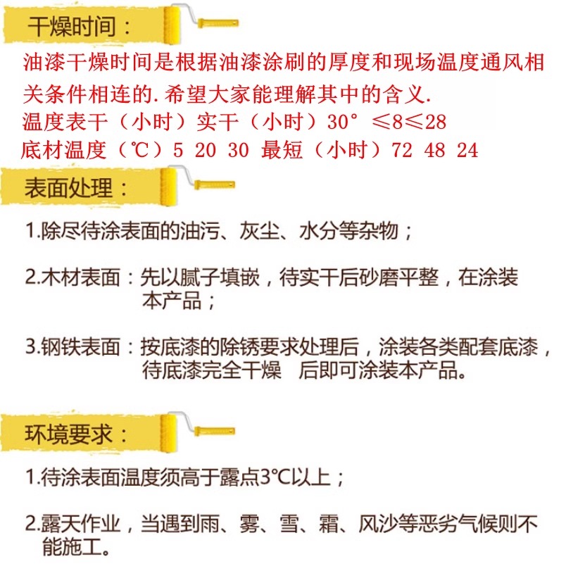 铁门防锈漆栏杆小桶油漆金属防锈漆银粉漆小罐铁红漆铁门漆永固漆(图7)