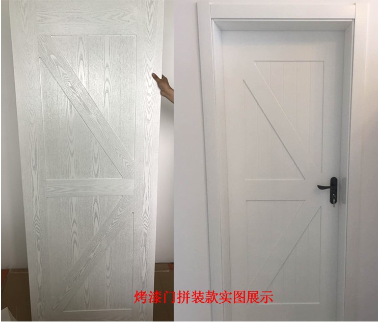 实木复合烤漆门实木烤漆门套装门卧室门室内门复合厕所门(图12)