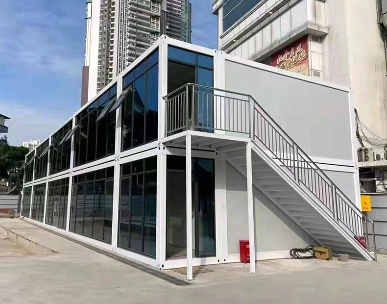 集装箱移动房住人彩钢集成房屋户外集装箱办公室简易组装活动板房(图13)