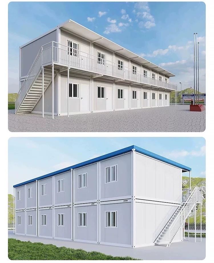 集装箱移动房住人彩钢集成房屋办公室定制简易组装可拆卸活动板房(图12)