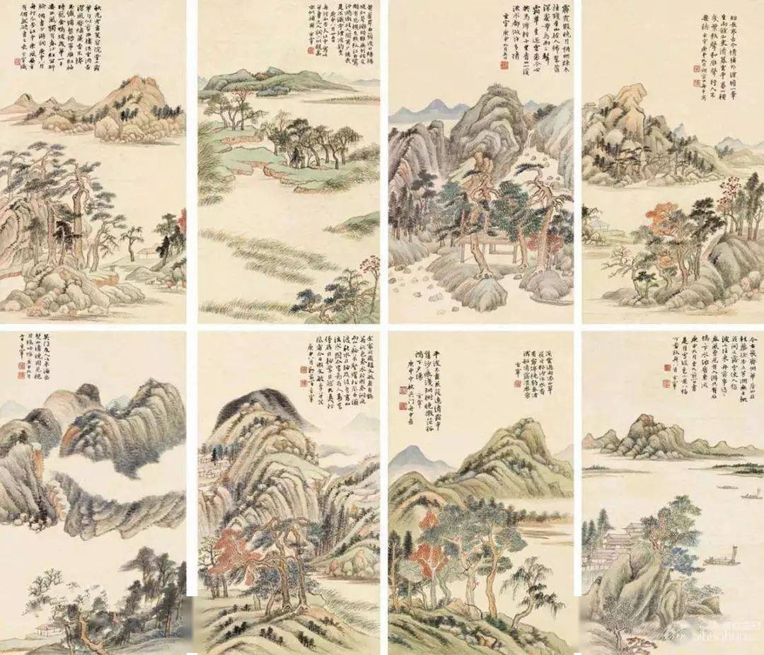 浅谈 中国画的构图法则(4)_中国画构图的三个法则_中国画构图的三个基本原则