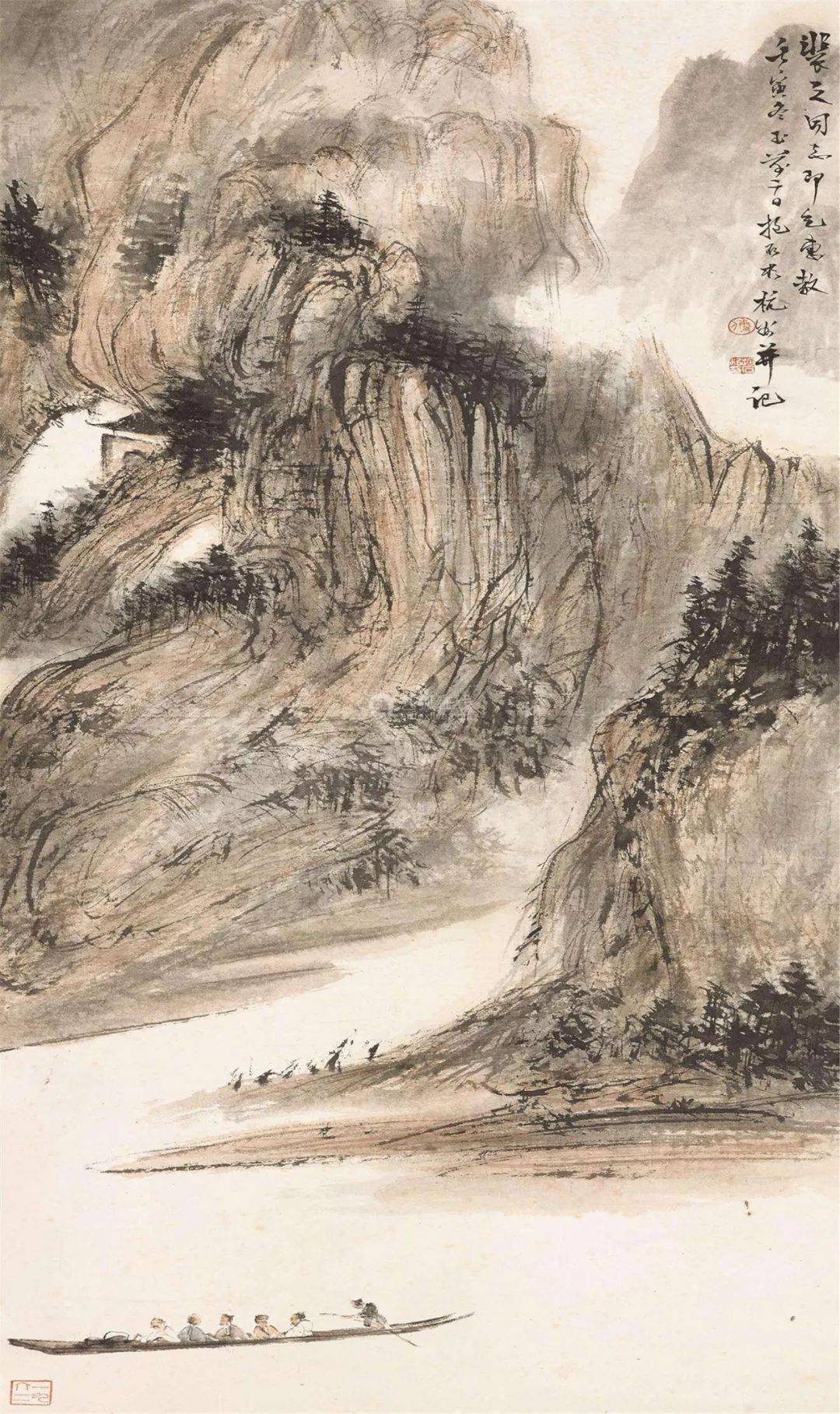 浅谈 中国画的构图法则(4)_构图在中国画中称作什么_构图在我国国画画论中叫什么