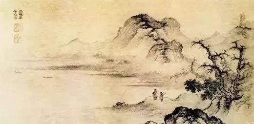 浅谈 中国画的构图法则(4)_构图在我国国画画论中叫什么_构图在中国画中称作什么
