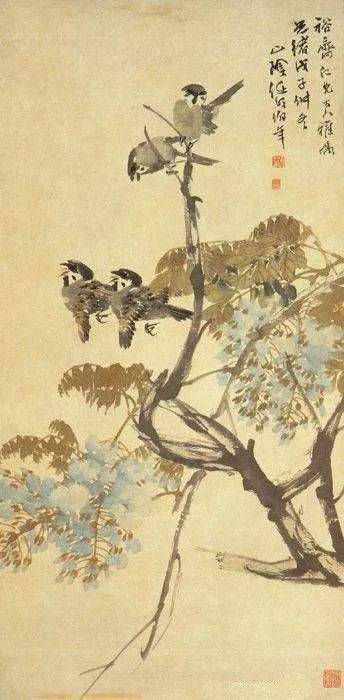 浅谈 中国画的构图法则(4)_构图在我国国画画论中叫什么_构图在中国画中称作什么