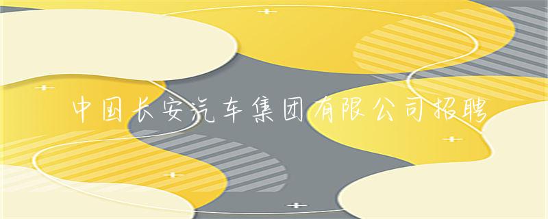 长安汽车股份集团中国排名第几_中国长安汽车集团股份_长安汽车公司