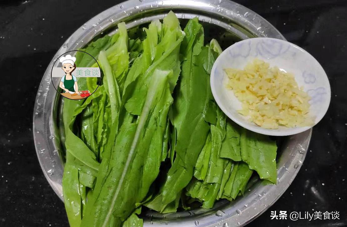 蒜泥油麦菜的做法窍门_蒜泥油麦菜图_蒜泥油麦菜热量高吗