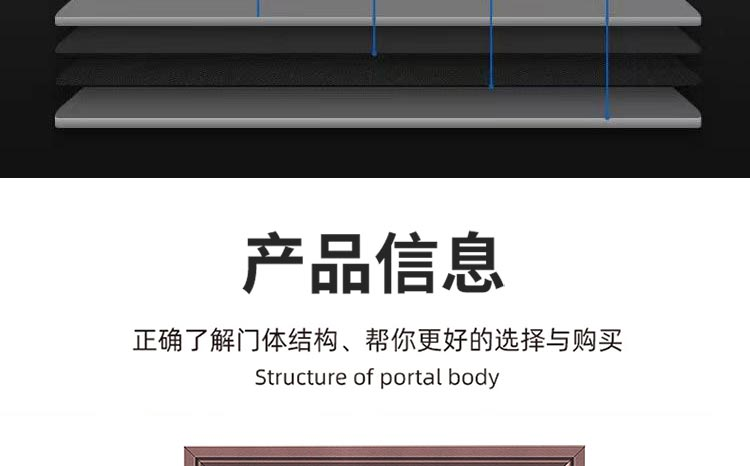 304不锈钢大门双开门韩式防盗门入户门家用自建房别墅进户门定制(图13)