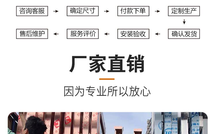 304不锈钢大门双开门韩式防盗门入户门家用自建房别墅进户门定制(图44)