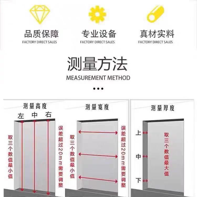 正宗304不锈钢防盗门加厚农村自建房入户门阳台门【农村包邮】(图10)