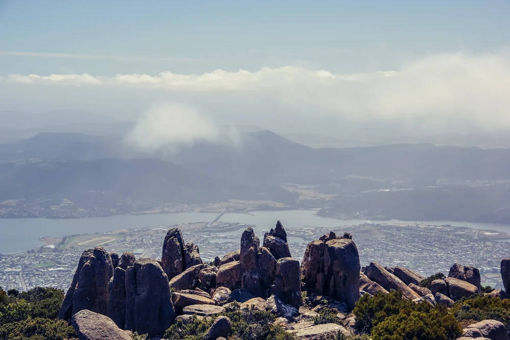 Mountains and rock formations