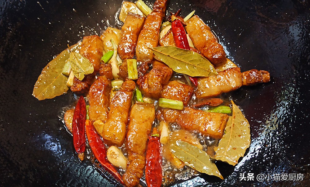 烧肉腐竹的家常做法_烧肉腐竹卤揪片图片_腐竹烧肉