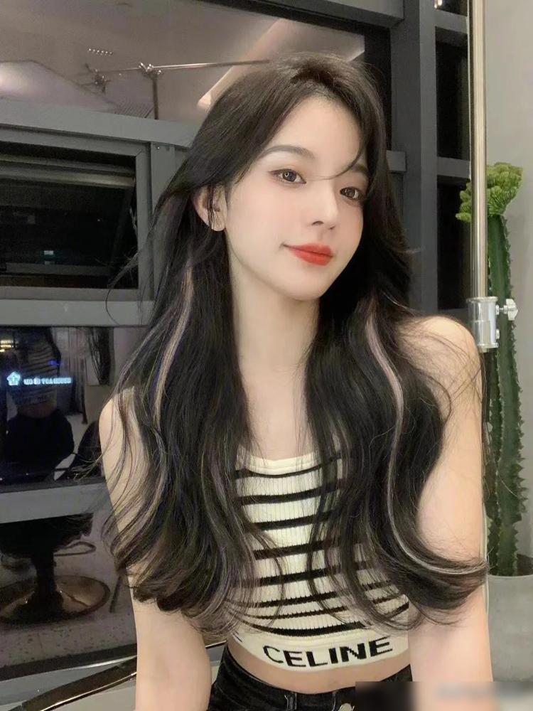 长发女士烫发图片大全_女士长发烫发图片_长发女烫发型图片