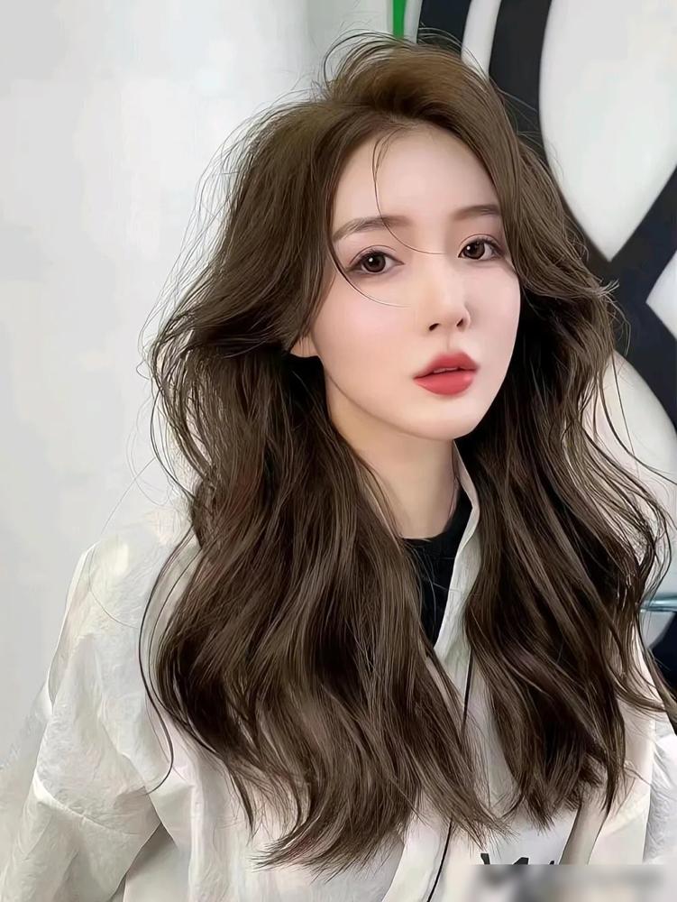 女士长发烫发图片_长发女士烫发图片大全_长发女烫发型图片