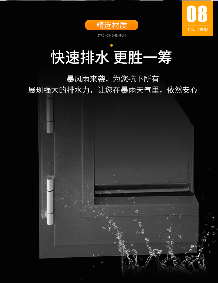 苏州旭卡斯断桥铝合金门窗封阳台落地隔音推拉玻璃窗户阳光房定制(图13)