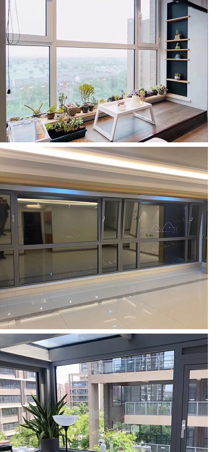 苏州断桥铝合金系统门窗封阳台露台推拉平开隔音隔热落地窗户定制(图17)