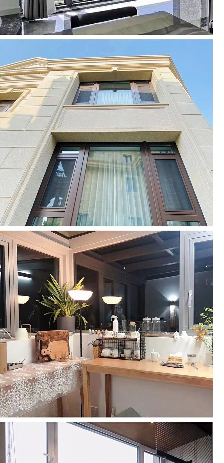 苏州断桥铝合金系统门窗封阳台露台推拉平开隔音隔热落地窗户定制(图16)