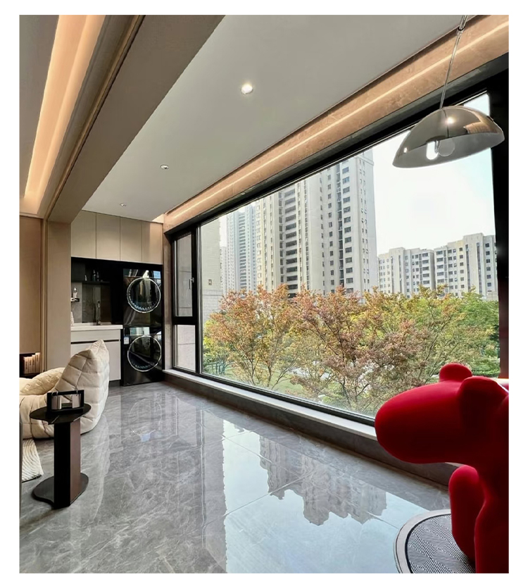 杭州断桥铝合金门窗纱一体系统窗隔音落地窗定制阳光房封阳台索梵(图27)