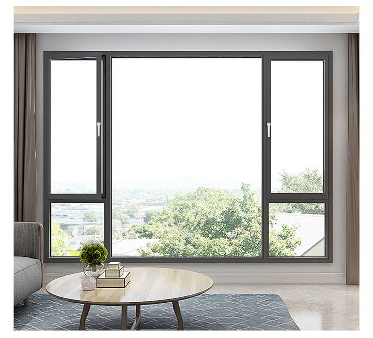 杭州断桥铝合金门窗纱一体系统窗隔音落地窗定制阳光房封阳台索梵(图23)