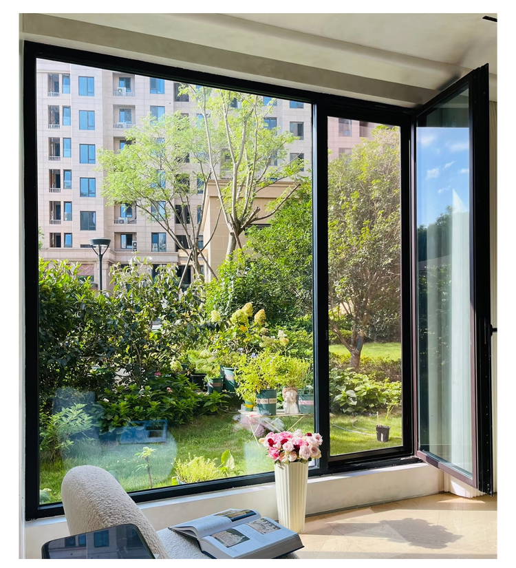 杭州断桥铝合金门窗纱一体系统窗隔音落地窗定制阳光房封阳台索梵(图26)