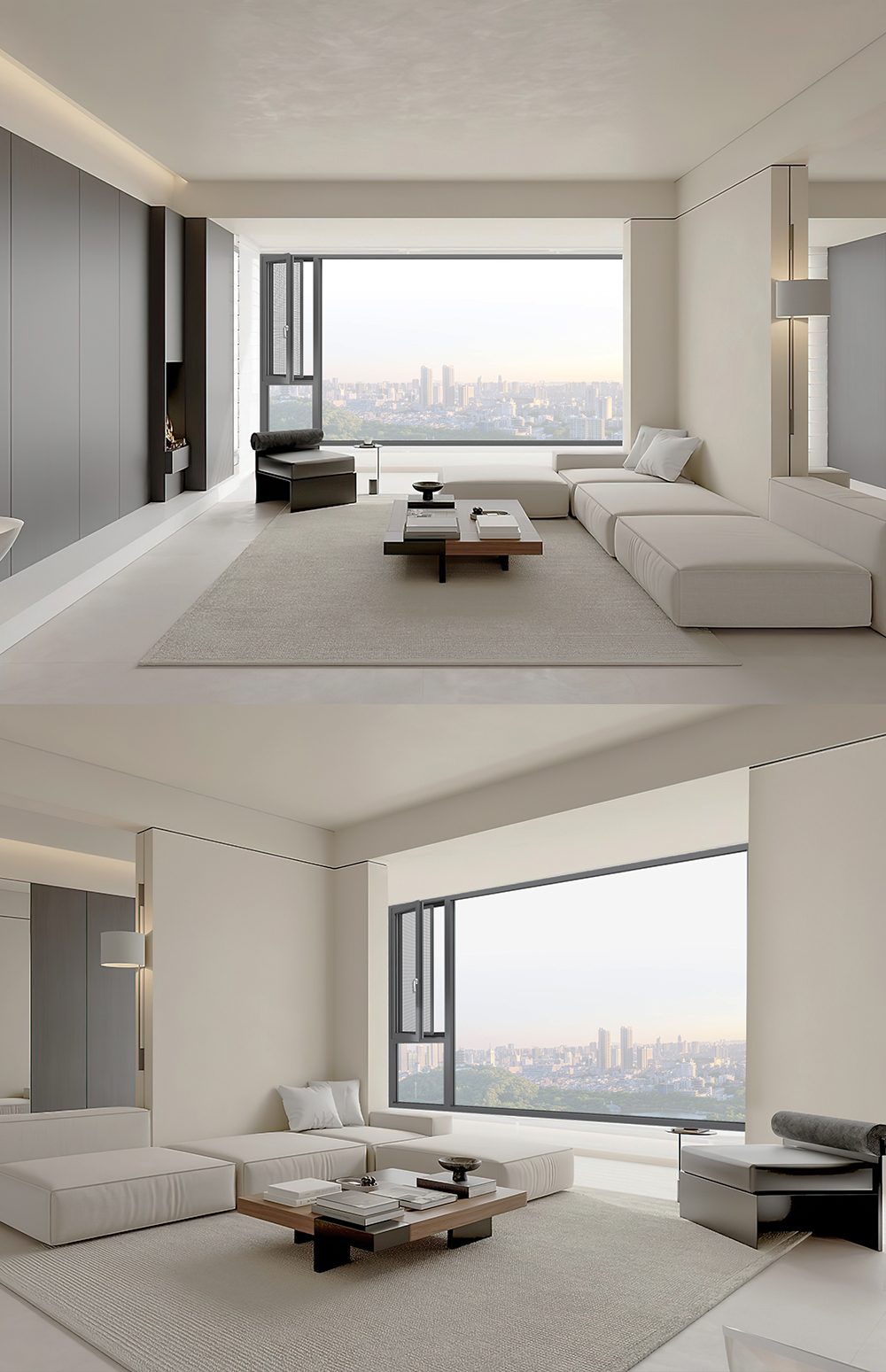 美沃 103系列断桥铝门窗铝合金落地系统窗隔音静音窗阳台封窗定制(图5)