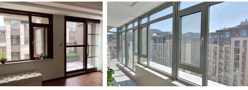 酷泰断桥铝门窗定制封阳台铝合金门窗落地隔音窗系统平开窗户成都(图20)
