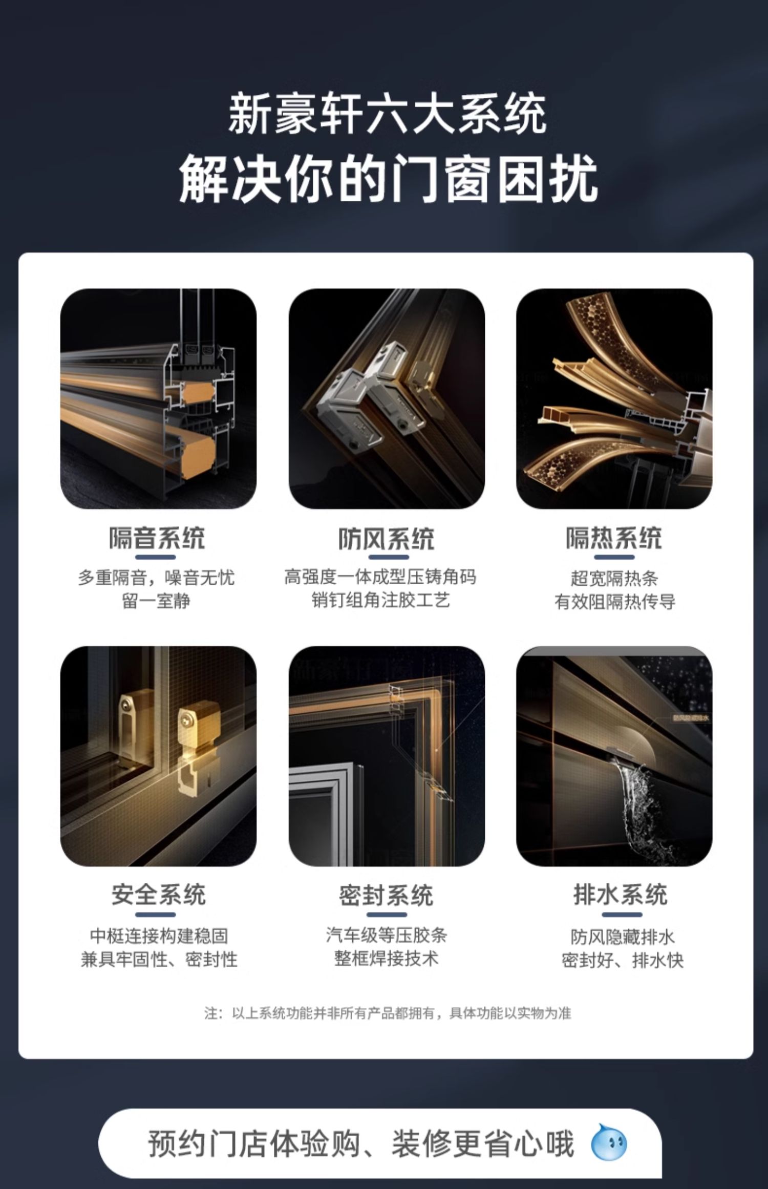 埃森C105Plus铝合金断桥铝门窗封阳台封窗系统门窗隔音窗户加装窗(图7)