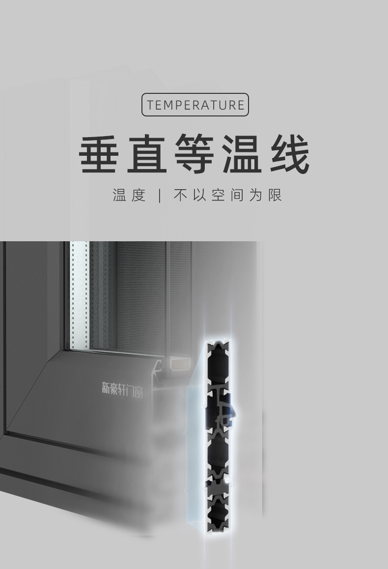 埃森C105Plus铝合金断桥铝门窗封阳台封窗系统门窗隔音窗户加装窗(图19)