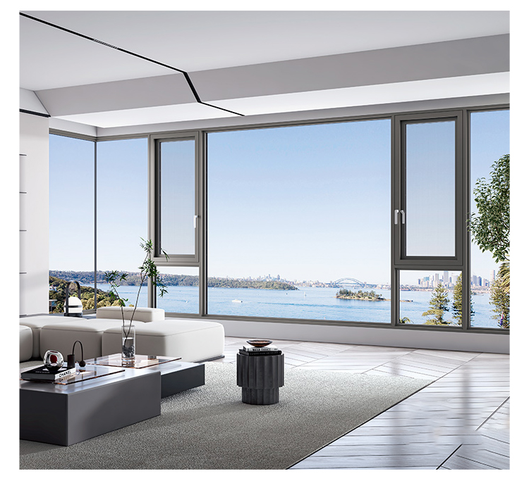 杭州断桥铝合金门窗纱一体系统窗隔音落地窗定制阳光房封阳台索梵(图22)