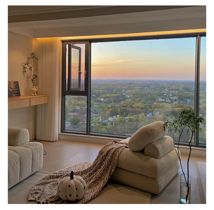 杭州断桥铝合金门窗纱一体系统窗隔音落地窗定制阳光房封阳台索梵(图28)