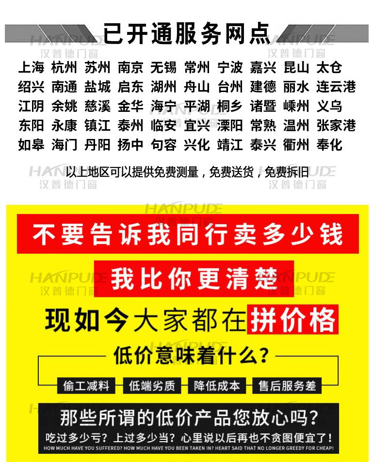 上海坚美断桥铝门窗封阳台隔音系统窗平开推拉落地铝合金窗户定制(图6)