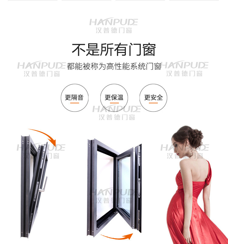 上海坚美断桥铝门窗封阳台隔音系统窗平开推拉落地铝合金窗户定制(图14)