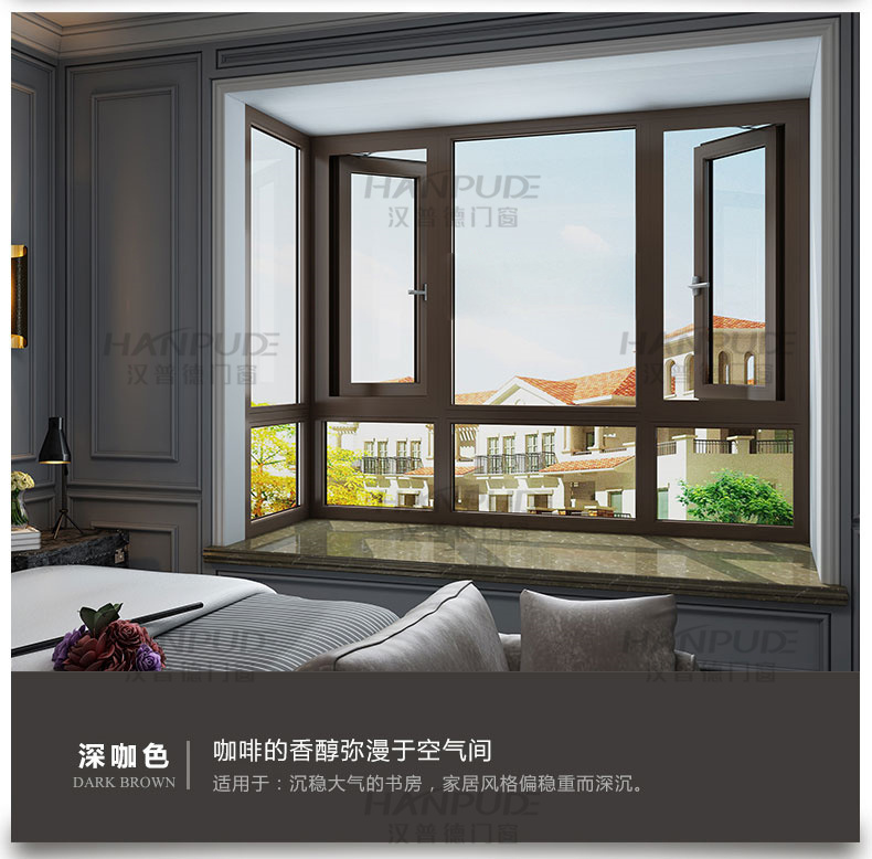 上海坚美断桥铝门窗封阳台隔音系统窗平开推拉落地铝合金窗户定制(图35)