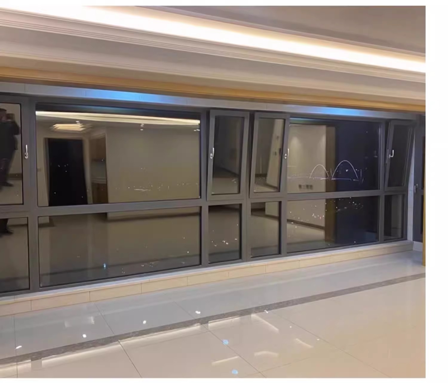 金凯盾全国断桥铝门窗系统封阳台铝合金大玻璃落地平开窗定制(图37)