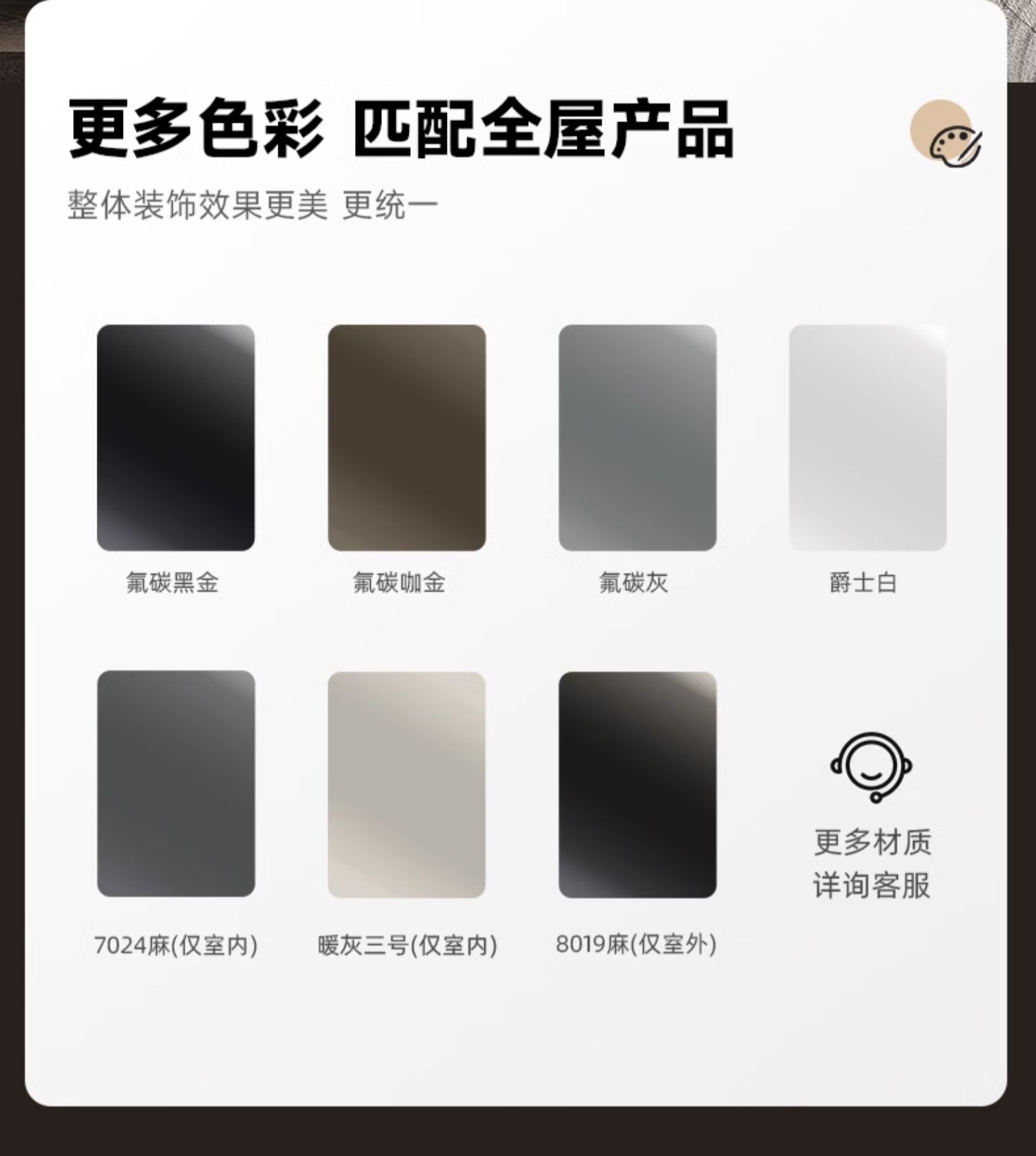 锦上宅 官方断桥铝窗户断桥铝门窗定制窗户封窗126推拉窗 (三轨)(图4)