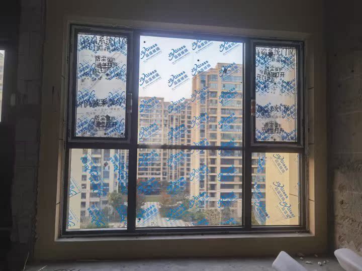 苏州厂家直销兴发铝材断桥铝系统门窗隔音窗封阳台窗纱一体推拉窗(图18)