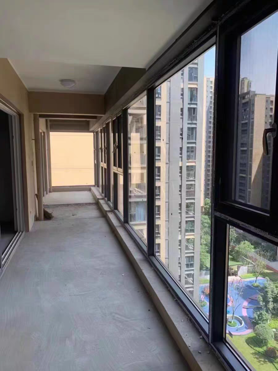 苏州厂家直销兴发铝材断桥铝系统门窗隔音窗封阳台窗纱一体推拉窗(图17)