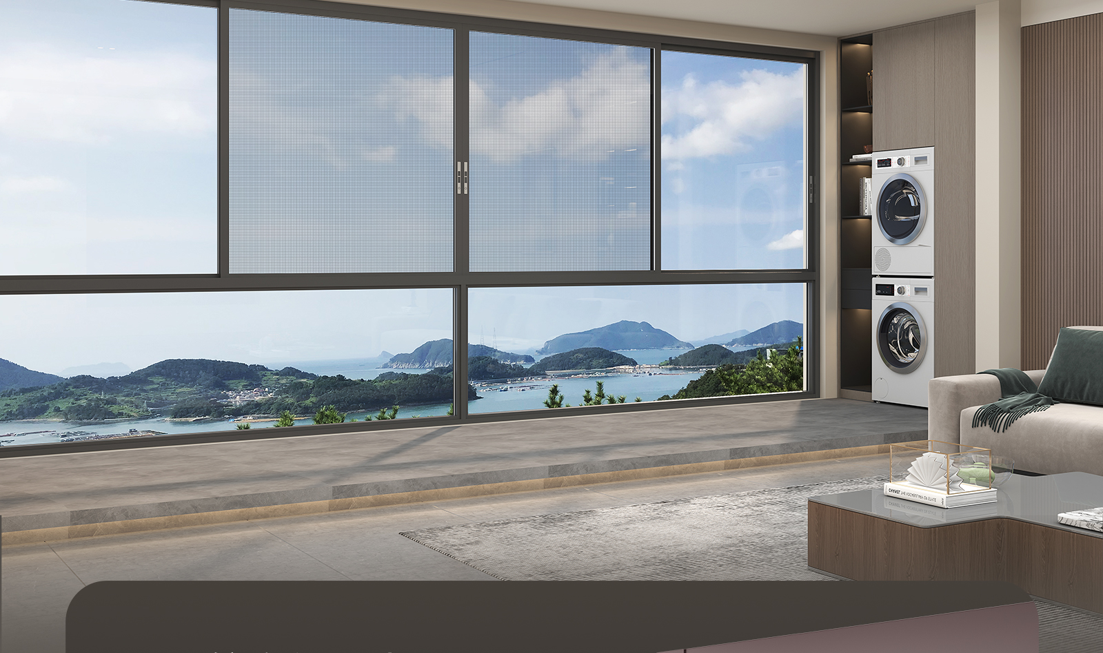 定制金 派雅门窗  雅迪三轨窄框非断桥带纱网现代客厅隔音推拉窗(图19)