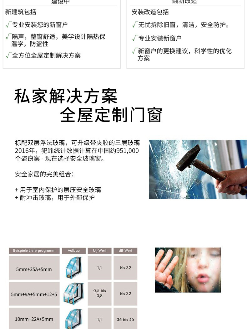 维盾断桥铝推拉窗平移窗封阳台铝合金窗户定做隔音窗落地窗(图42)