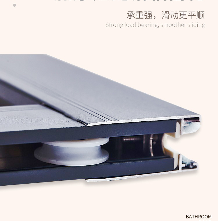 铝合金推拉窗农村定制左右简易小通风窗厕所窗厨房窗平移窗玻璃窗(图4)