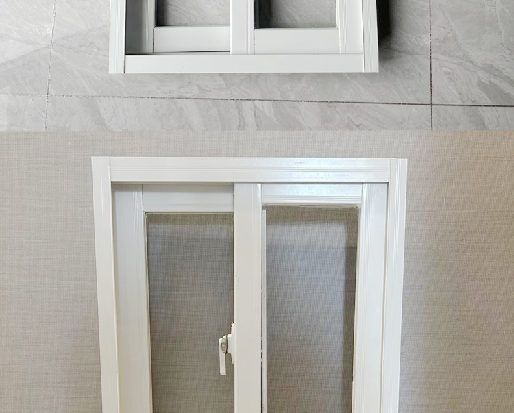 铝合金推拉窗农村定制左右简易小通风窗厕所窗厨房窗平移窗玻璃窗(图14)