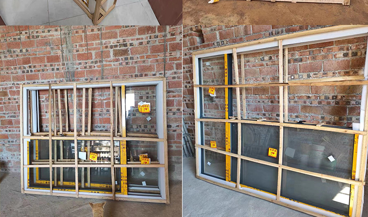 铝合金推拉窗农村定制左右简易小通风窗厕所窗厨房窗平移窗玻璃窗(图20)