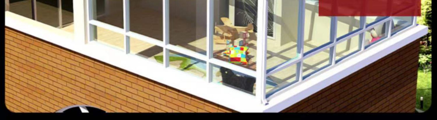 南京别墅欧式阳光房定制断桥铝合金门窗封阳台露台户外钢化玻璃房(图13)