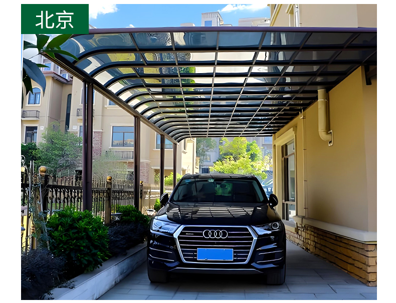 铝合金雨棚遮阳棚户外院子露台遮雨棚阳光房室外庭院农村小院屋顶(图18)